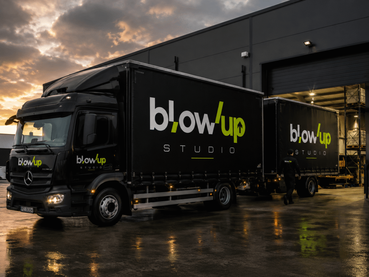 Logistics & Delivery Blow Up Studio